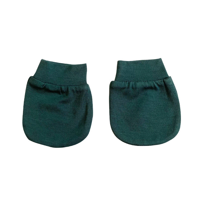 Bamboo Fiber Baby Clothes Baby Gloves