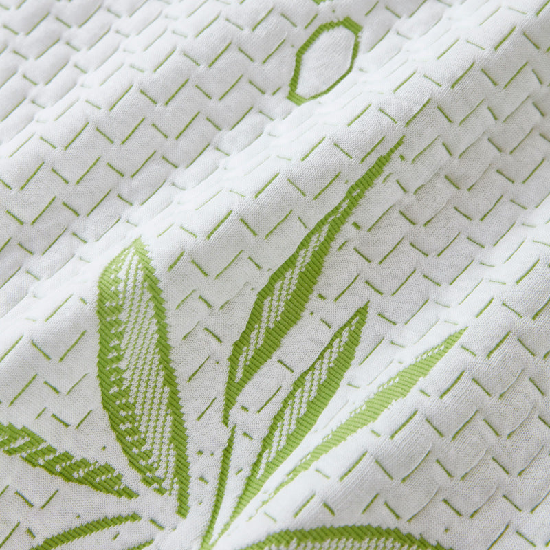 Bamboo Fiber Air Layer Jacquard Waterproof Mattress Protector Cover