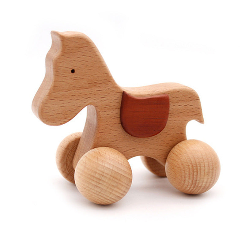 Beech Wood Baby Crawling & Grasping Toy