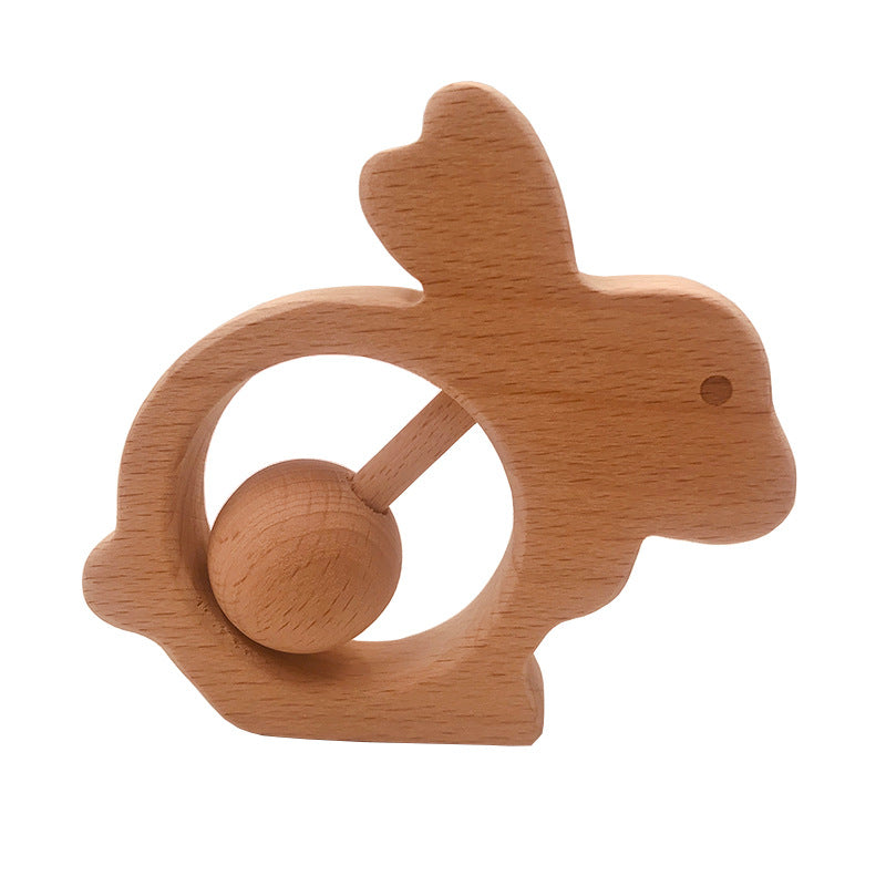 Beech Wood Baby Crawling & Grasping Toy