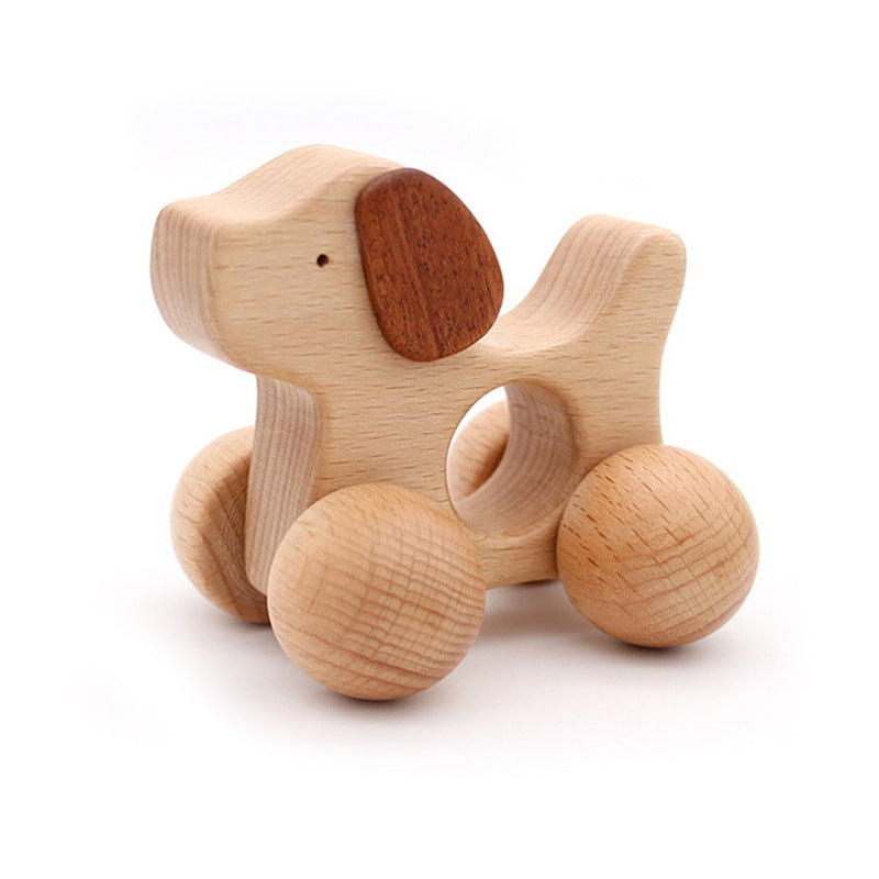 Beech Wood Baby Crawling & Grasping Toy